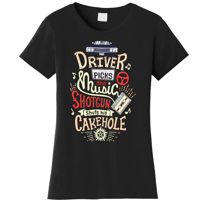 Supernatural Driver Picks The Music Women's T-Shirt