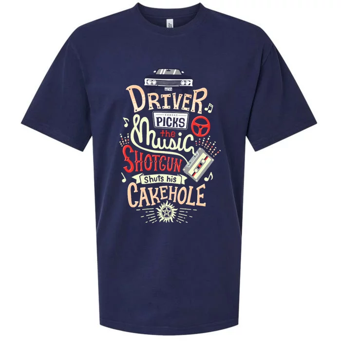 Supernatural Driver Picks The Music Sueded Cloud Jersey T-Shirt