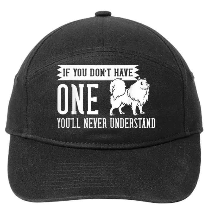 Samoyed Dog Puppies Owner Lover 7-Panel Snapback Hat