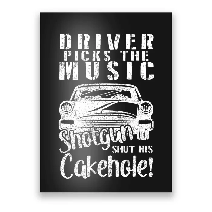 Supernatural Driver Picks Music Vintage Retro Poster