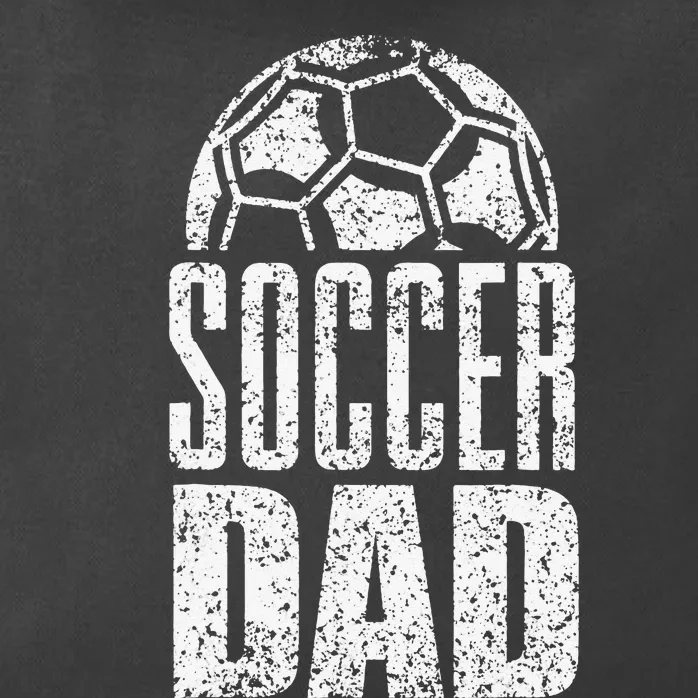 Soccer Dad Player Daddy Father Day Daddy Gift Funny Zip Tote Bag