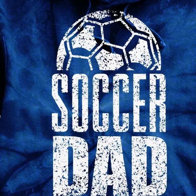 Soccer Dad Player Daddy Father Day Daddy Gift Funny Tie Dye Hoodie