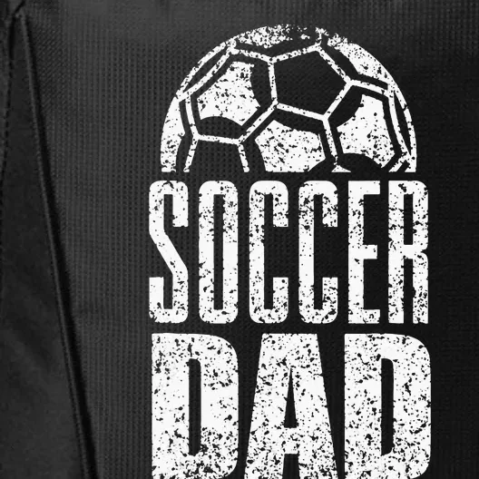 Soccer Dad Player Daddy Father Day Daddy Gift Funny City Backpack