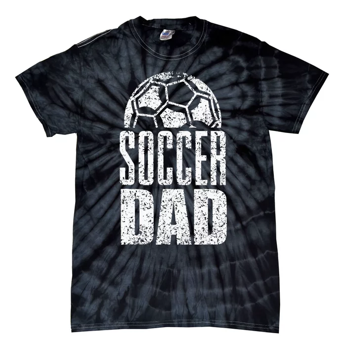 Soccer Dad Player Daddy Father Day Daddy Gift Funny Tie-Dye T-Shirt