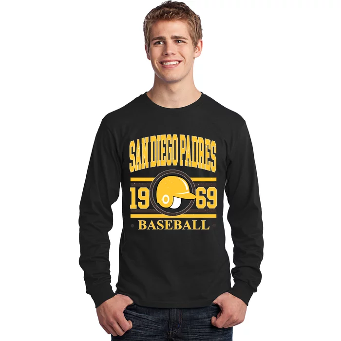 San Diego Padres Baseball Team Supporter Long Sleeve Shirt