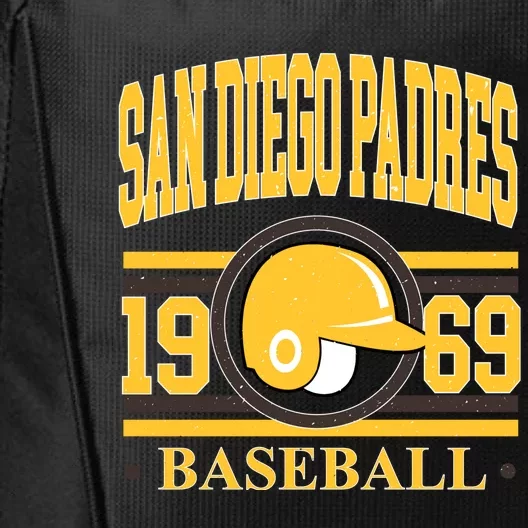 San Diego Padres Baseball Team Supporter City Backpack