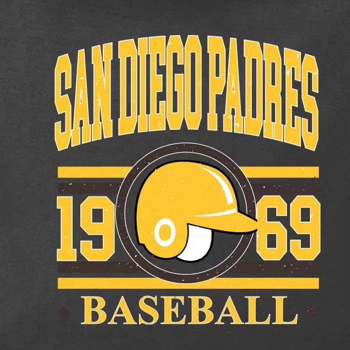 San Diego Padres Baseball Team Supporter Zip Tote Bag