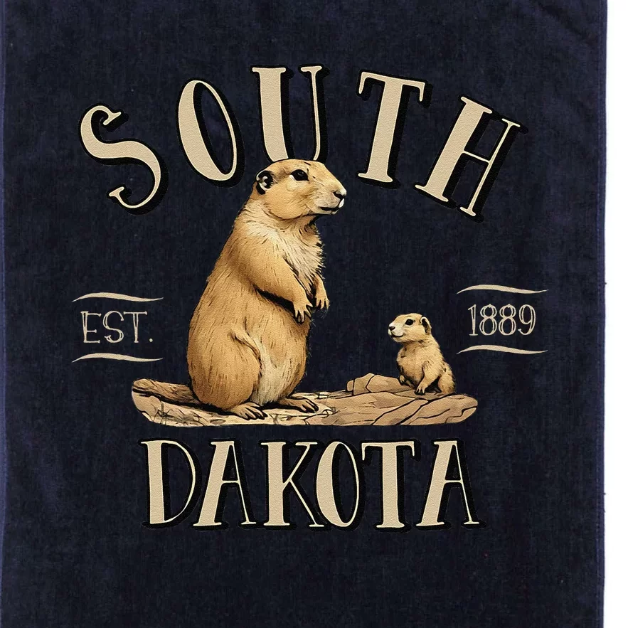 South Dakota Prairie Dogs Platinum Collection Golf Towel