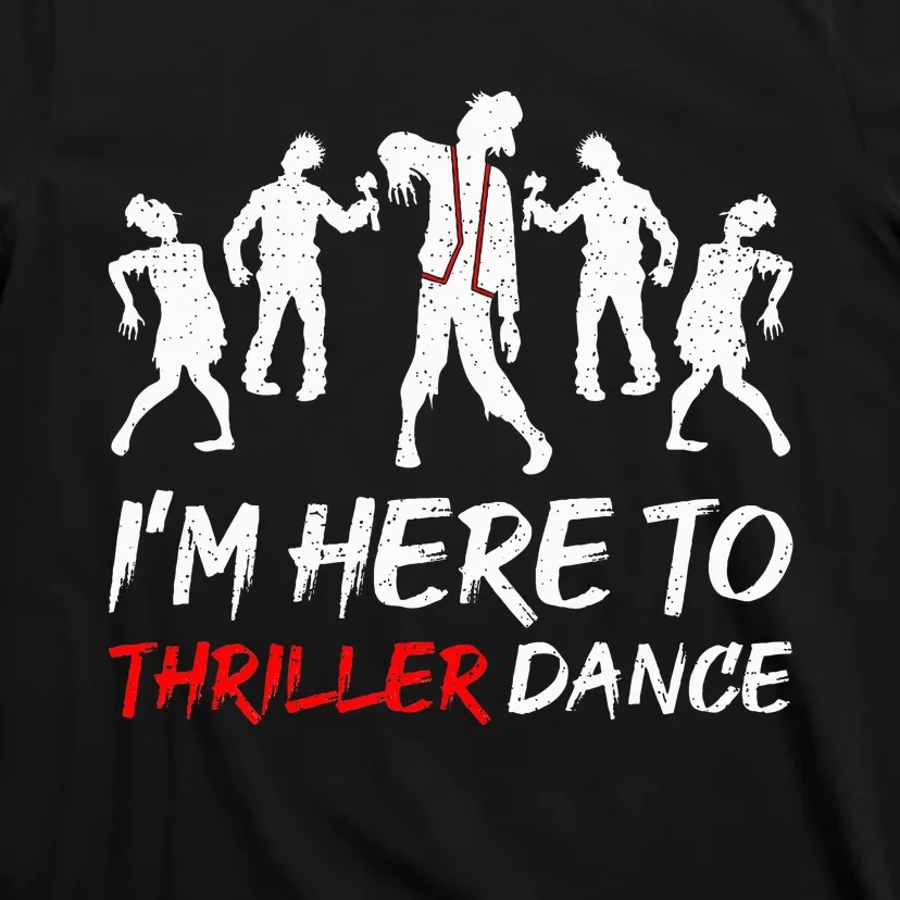 Spooky Dance Party Halloween Thriller Moves T-Shirt