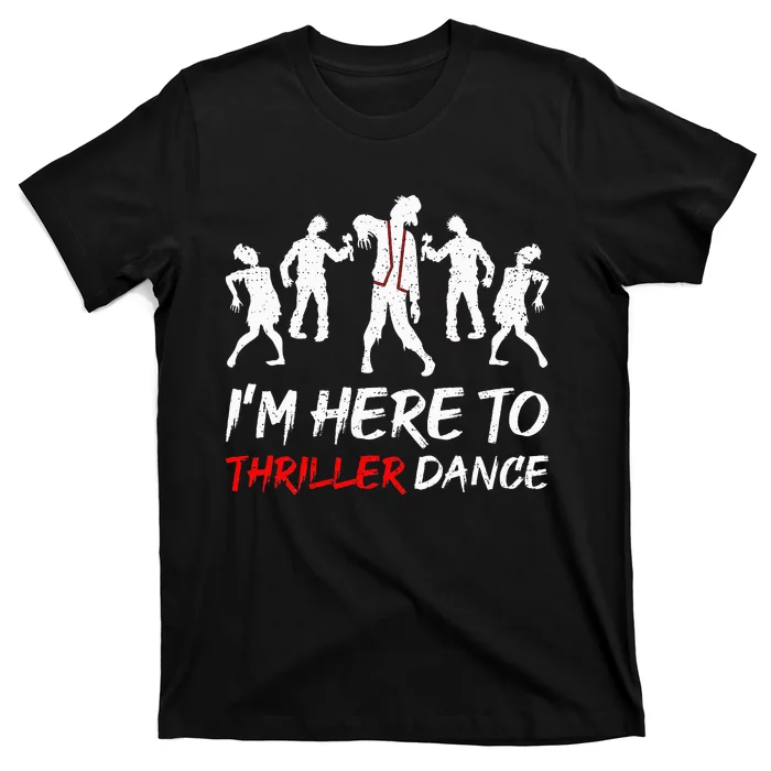 Spooky Dance Party Halloween Thriller Moves T-Shirt