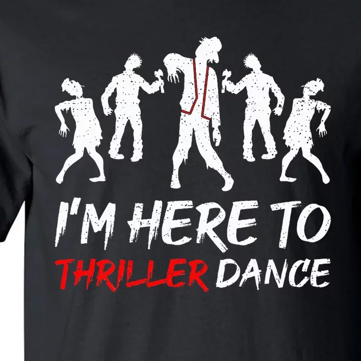 Spooky Dance Party Halloween Thriller Moves Tall T-Shirt