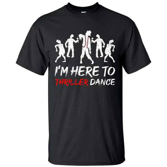 Spooky Dance Party Halloween Thriller Moves Tall T-Shirt