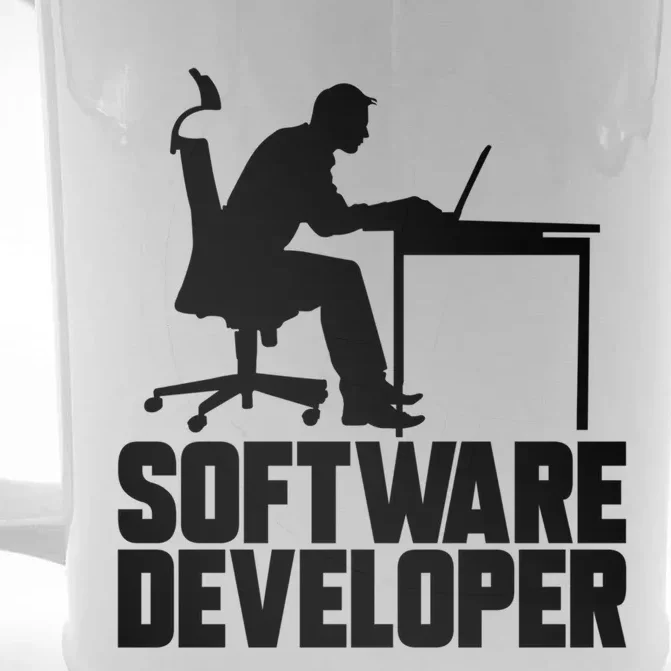 Software Developer Programmer Computer Engineer Coder Gift Front & Back Beer Stein