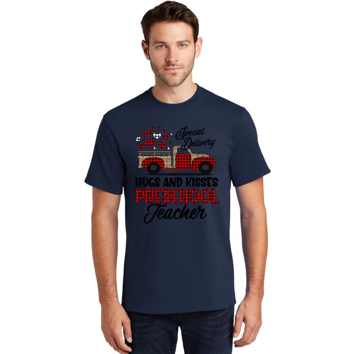 Special Delivery Preschool Teacher Valentines Day Gift Tall T-Shirt