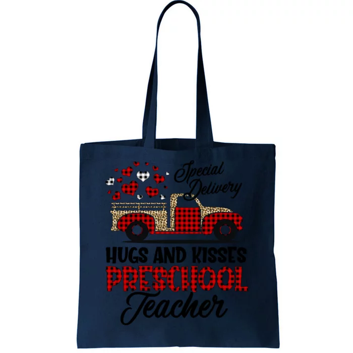 Special Delivery Preschool Teacher Valentines Day Gift Tote Bag