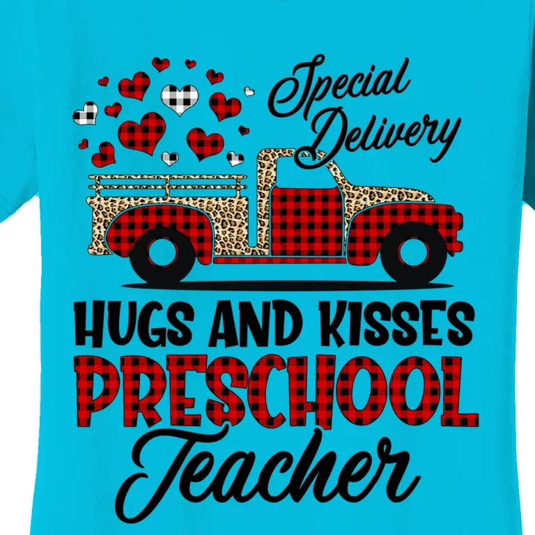 Special Delivery Preschool Teacher Valentines Day Gift Women's T-Shirt