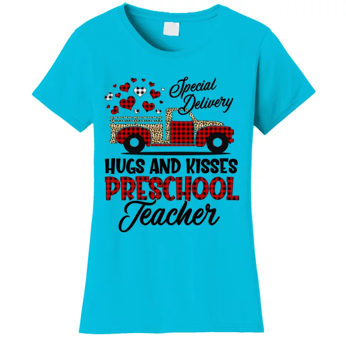 Special Delivery Preschool Teacher Valentines Day Gift Women's T-Shirt