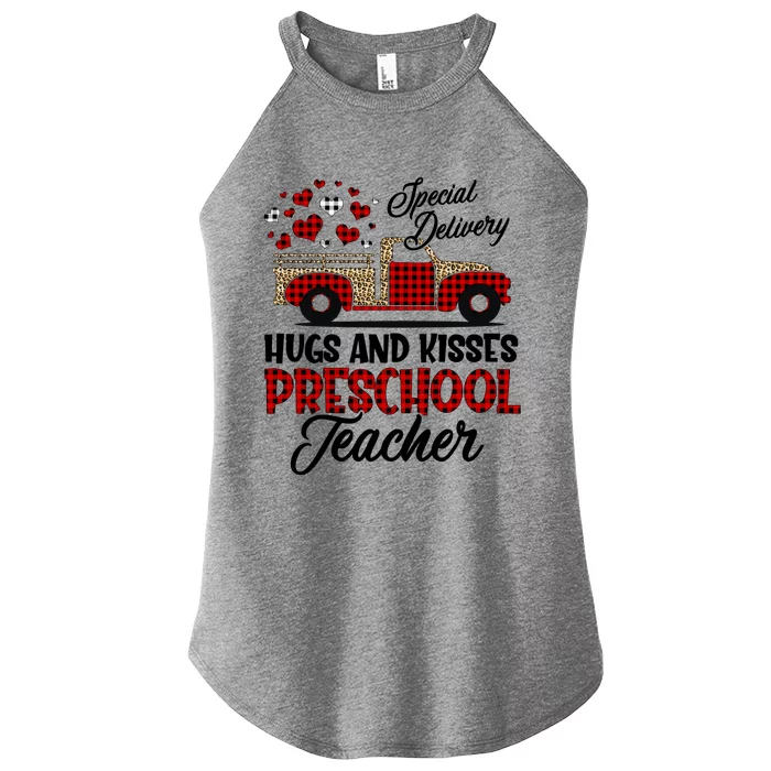 Special Delivery Preschool Teacher Valentines Day Gift Women’s Perfect Tri Rocker Tank