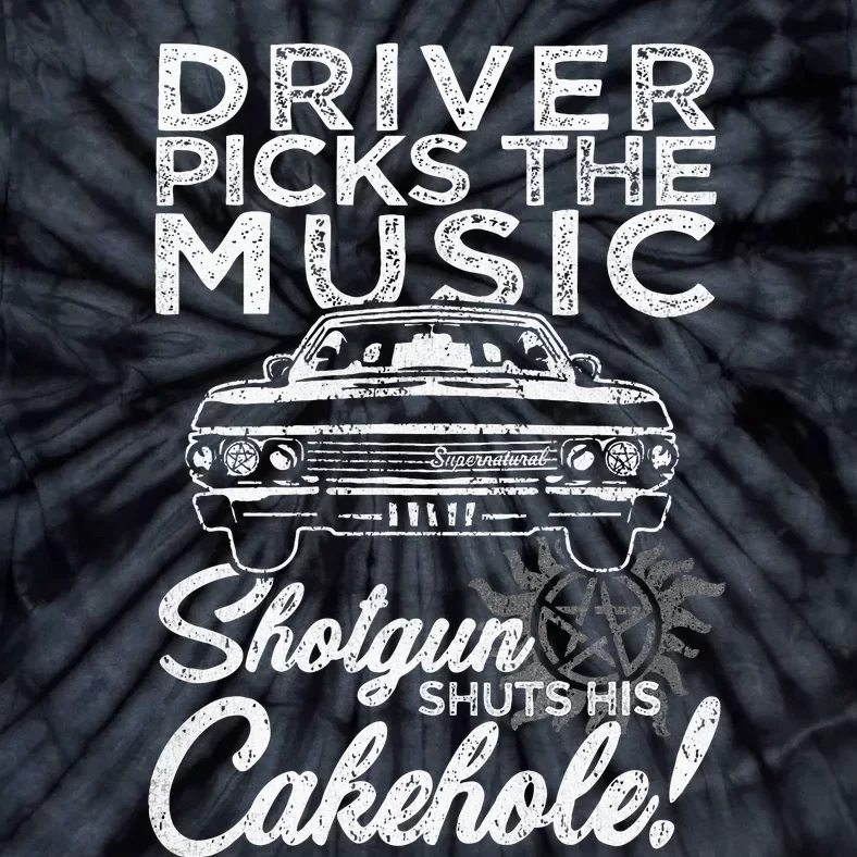 Supernatural Driver Picks Music Tie-Dye T-Shirt