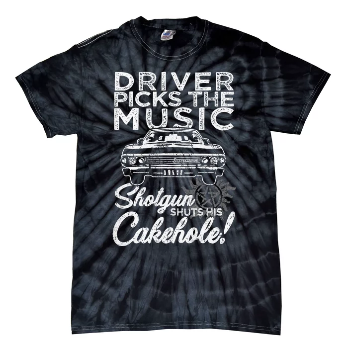 Supernatural Driver Picks Music Tie-Dye T-Shirt