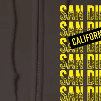 San Diego Repeat Full Zip Hoodie