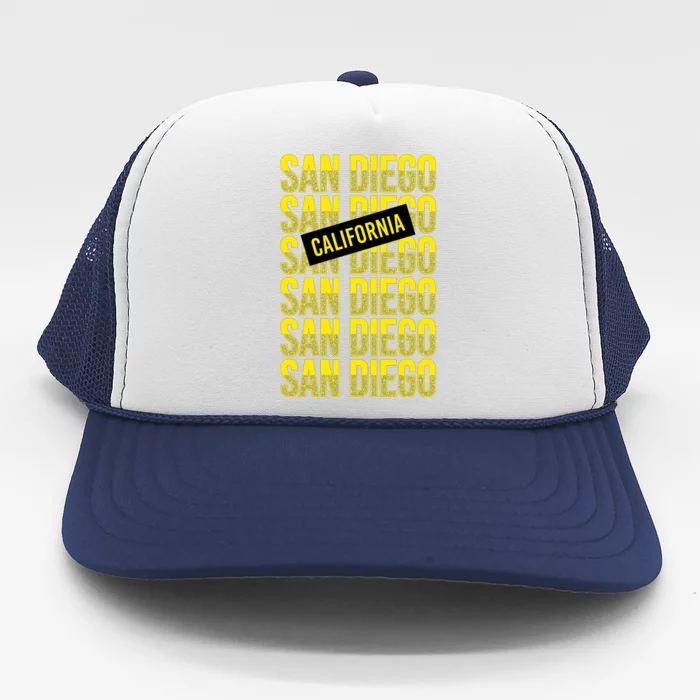 San Diego Repeat Trucker Hat