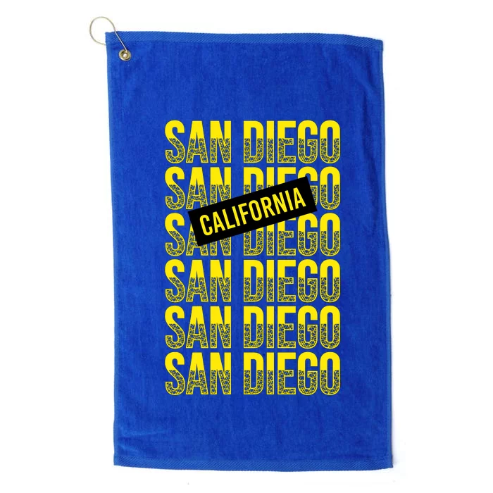 San Diego Repeat Platinum Collection Golf Towel