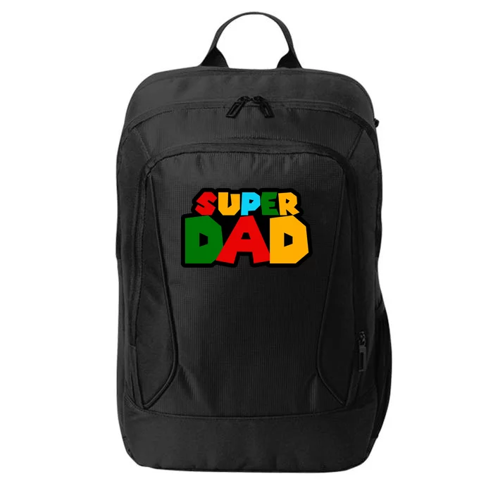 Super Dad Retro Gift City Backpack