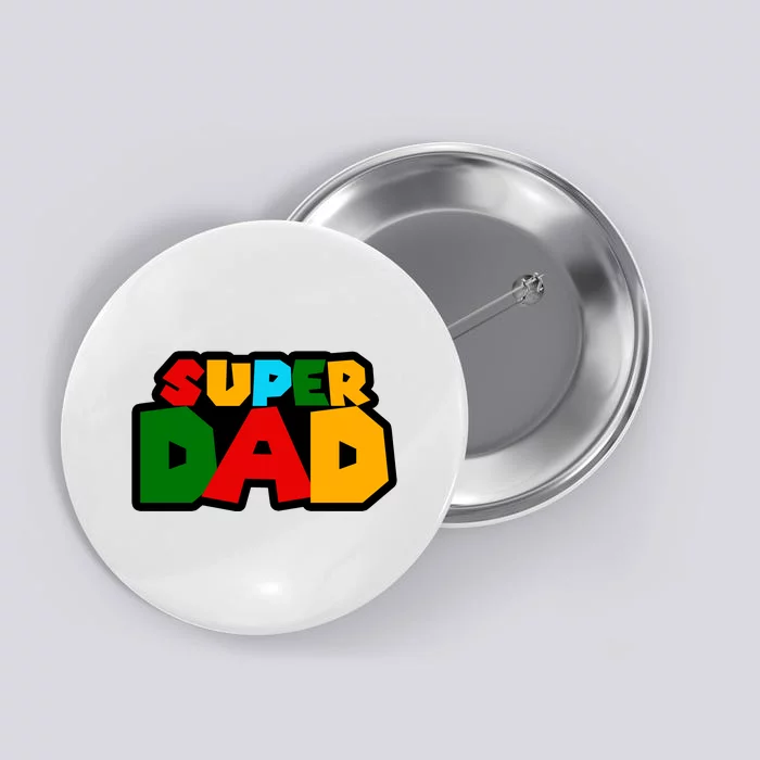 Super Dad Retro Gift Button