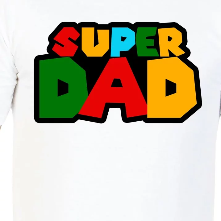 Super Dad Retro Gift Comfort Colors T-Shirt