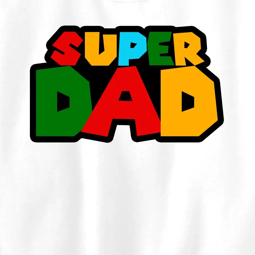 Super Dad Retro Gift Kids Sweatshirt