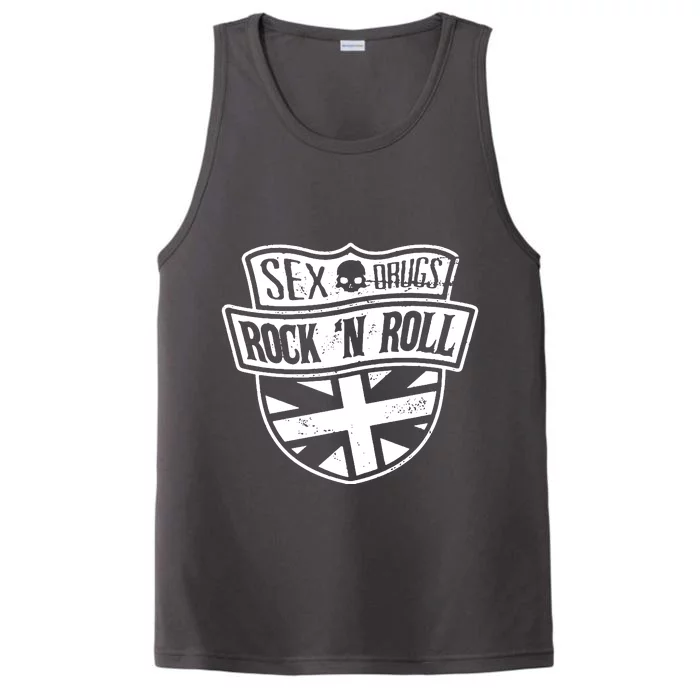 Sex Drugs Rock N Roll Performance Tank