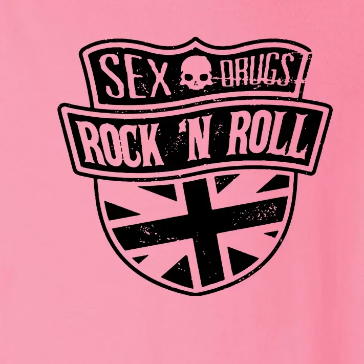 Sex Drugs Rock N Roll Toddler Long Sleeve Shirt