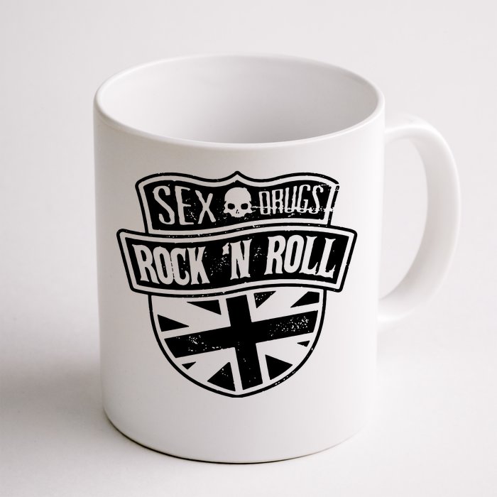 Sex Drugs Rock N Roll Front & Back Coffee Mug