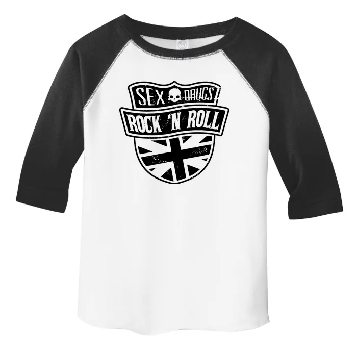 Sex Drugs Rock N Roll Toddler Fine Jersey T-Shirt