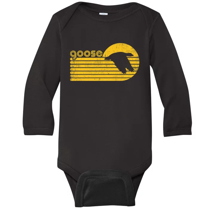 San Diego Rally Goose Premium Baby Long Sleeve Bodysuit