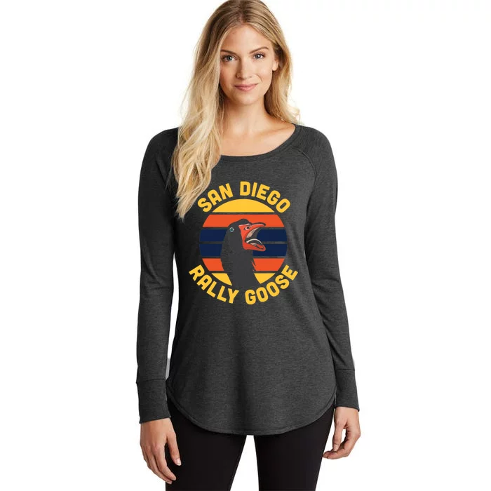 San Diego Rally Goose Women's Perfect Tri Tunic Long Sleeve Shirt