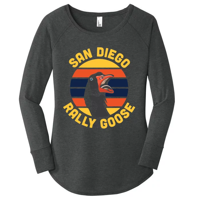 San Diego Rally Goose Women's Perfect Tri Tunic Long Sleeve Shirt