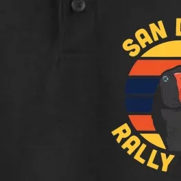 San Diego Rally Goose Dry Zone Grid Performance Polo