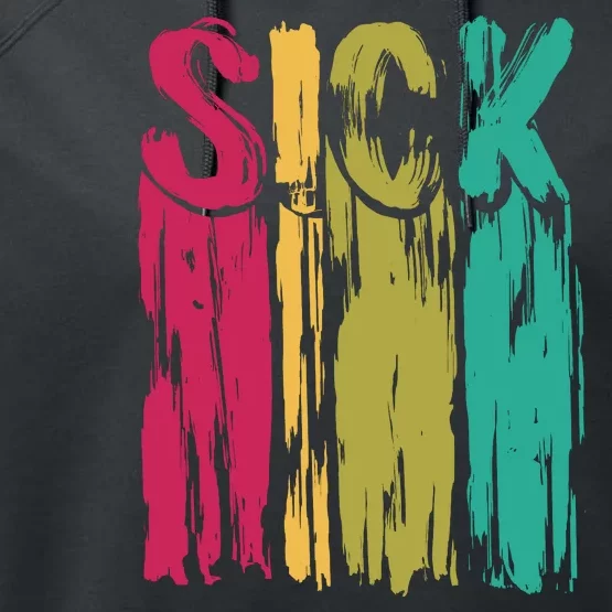 Sick Drip Retro Performance Fleece Hoodie