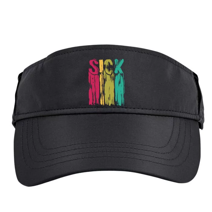 Sick Drip Retro Adult Drive Performance Visor