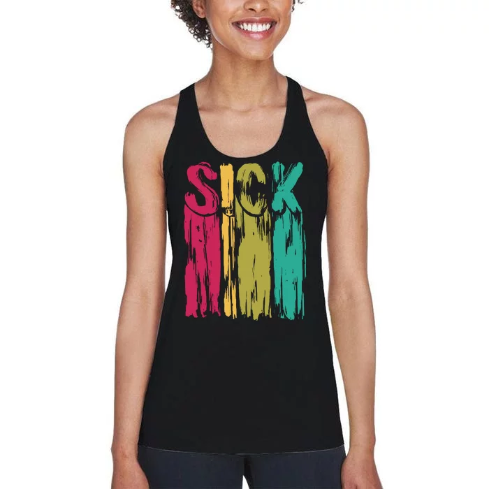 Sick Drip Retro Women's Racerback Tank