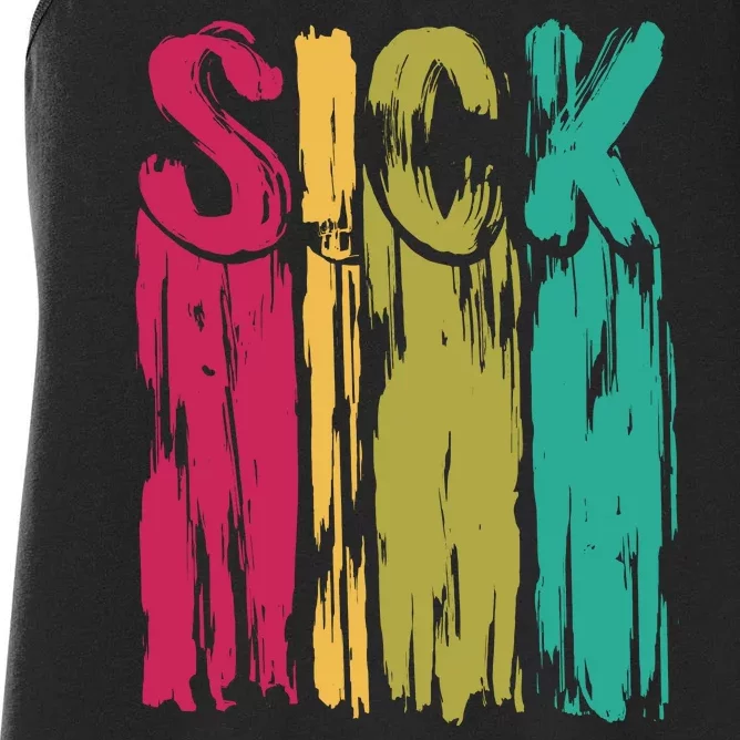 Sick Drip Retro Women's Racerback Tank