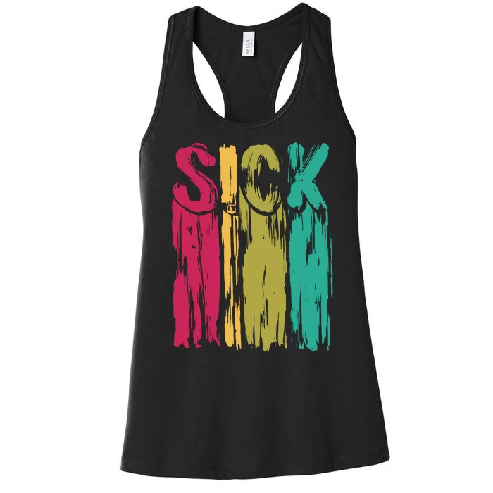 Sick Drip Retro Women's Racerback Tank