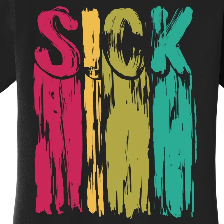 Sick Drip Retro Women's T-Shirt