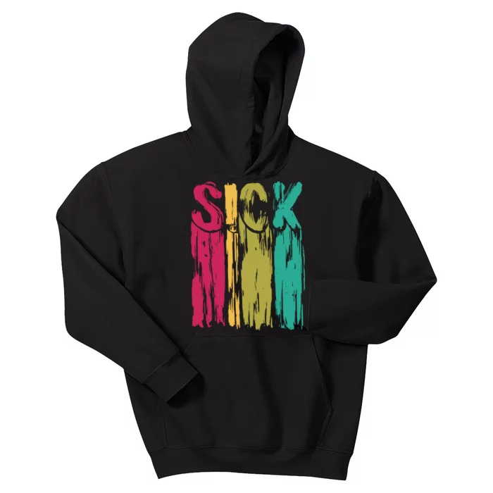 Sick Drip Retro Kids Hoodie