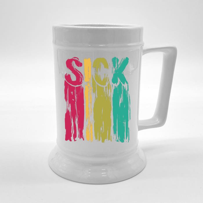 Sick Drip Retro Front & Back Beer Stein