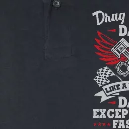 Street Drag Racing Dad Like A Regular Father Just Cooler Softstyle Adult Sport Polo