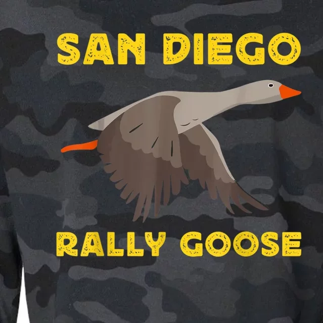 San Diego Rally Goose Cropped Pullover Crew