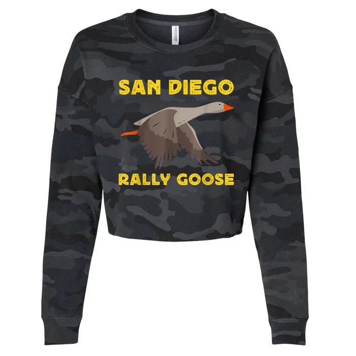 San Diego Rally Goose Cropped Pullover Crew